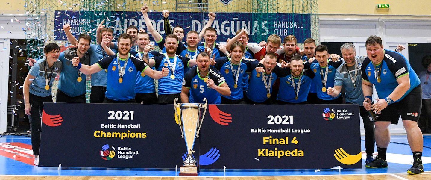 IHF HC Dragunas Klaipeda win firstever Baltic Handball League trophy
